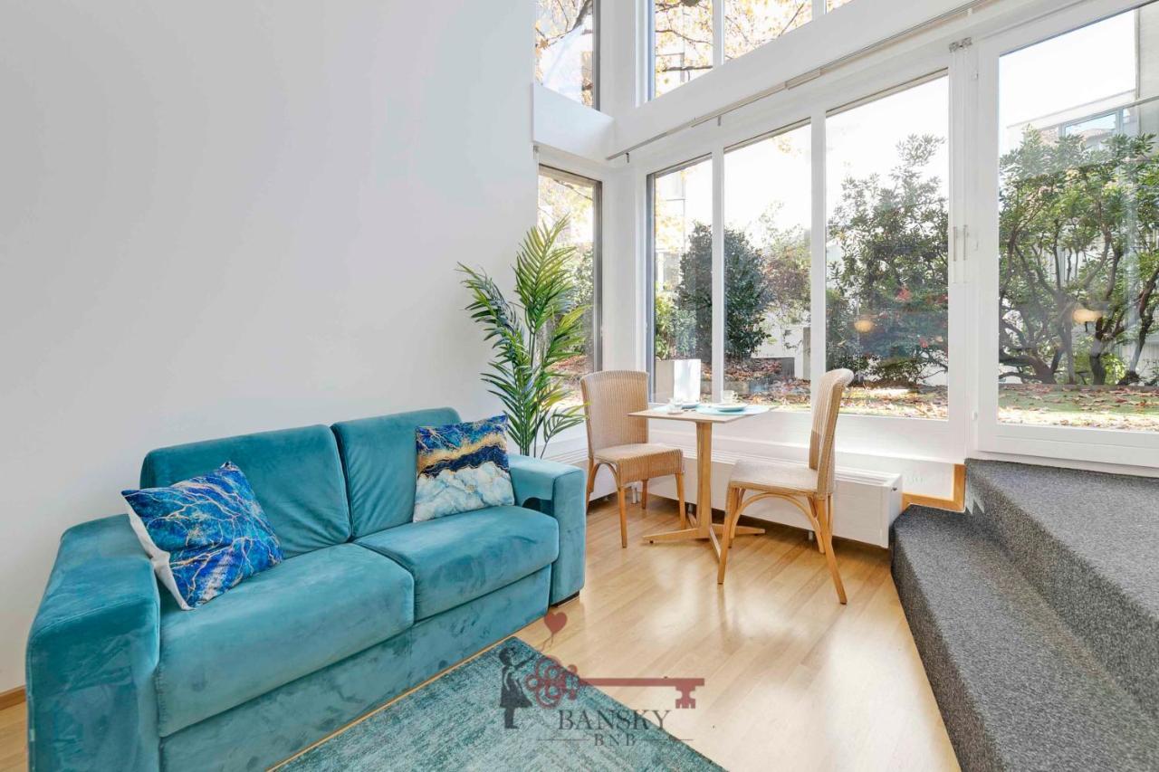 Central & Bright Apartment On Two Floors 'Turquoise' -By Easylife Swiss Lugano Bagian luar foto